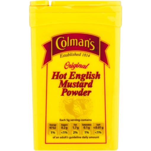 Picture of COLMAN'S ENGLISH MUSTARD POWDER - HOT 100g