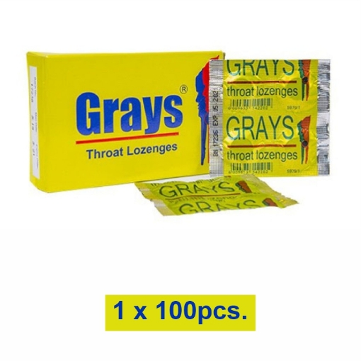 Picture of GRAYS THROAT LOZANGES 100pcs.