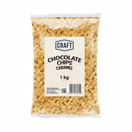 Picture of CRAFT CARAMEL CHOCOLATE CHIPS 1KG