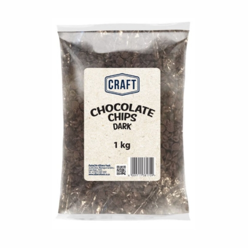 Picture of CRAFT DARK CHOCOLATE CHIPS 1KG