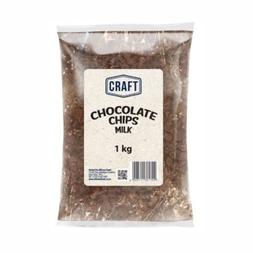 Picture of CRAFT MILK CHOCOLATE CHIPS 1KG