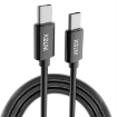 Picture of INTEX SPEED TYPE C TO C BRAIDED CHARGING TPE PD CABLE 1.2M