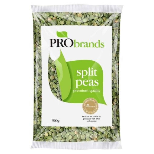 Picture of PROBRANDS GREEN SPLIT PEAS 500G