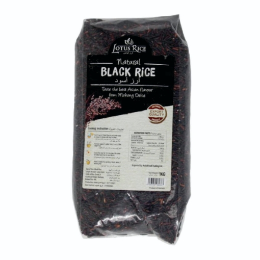 Picture of LOTUS BLACK RICE 1KG 