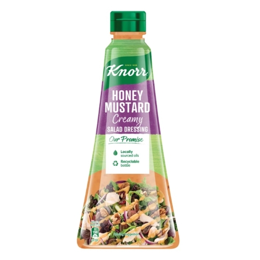 Picture of KNORR CREAMY HONEY & MUSTARD SALAD DRESSING 340ML