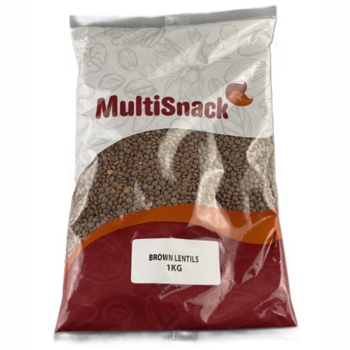 Picture of MULTISNACK BROWN LENTILS 1KG