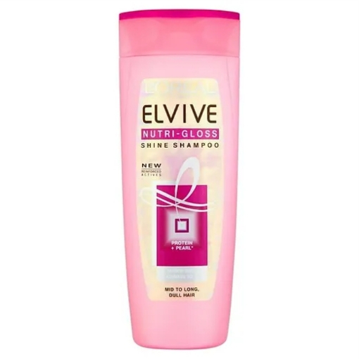 Picture of L'OREAL ELVIVE NUTRI GLOSS SHAMPOO DULL HAIR 400ML
