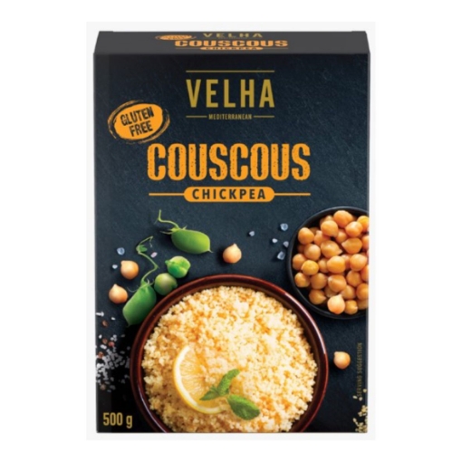 Picture of VELHA COUSCOUS CHICKPEA (GLUTEN FREE) 500g