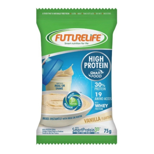 Picture of FUTURELIFE SMART FOOD HIGH PROTEIN VANILLA FLAVOURED CEREAL SACHET 75g 