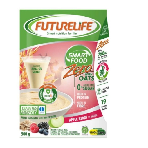 Picture of FUTURELIFE SMART FOOD ZERO WITH OATS APPLE BERRY FLAVOURED 500g