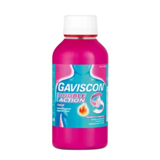 Picture of GAVISCON LIQUID DOUBLE ACTION 300ml