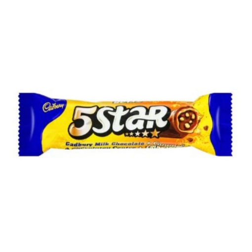 Picture of CADBURY 5 STAR MILK CHOCOLATE BAR 48.5g  