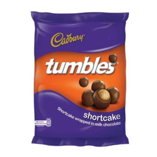 Picture of CADBURY CHOCOLATE TUMBLES SHORTCAKES 65g 