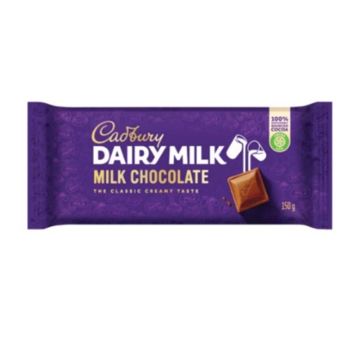 Picture of CADBURY DAIRY MILK CHOCOLATE SLAB 150g 