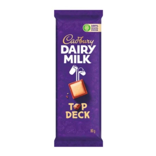 Picture of CADBURY DAIRY MILK TOP DECK CHOCOLATE SLAB 80g