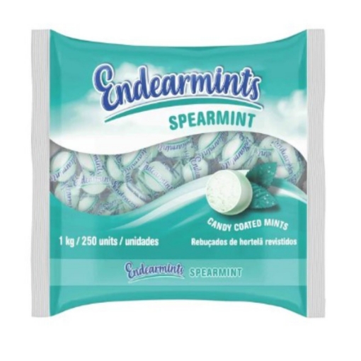 Picture of ENDEARMINTS SPEARMINT CANDY COATED SOFT MINTS 1KG 