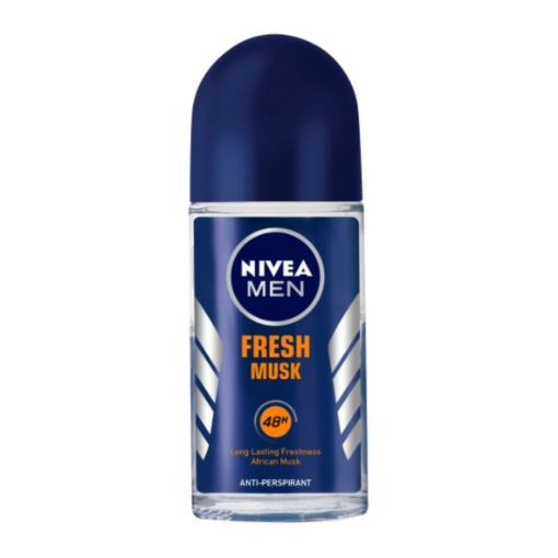 Picture of NIVEA MEN FRESH MUSK ANTI PERSPIRANT DEODORANT ROLL ON 50ml