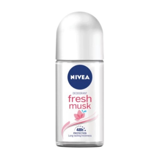 Picture of NIVEA FRESH MUSK ANTI PERSPIRANT LADIES ROLL ON 50ml 