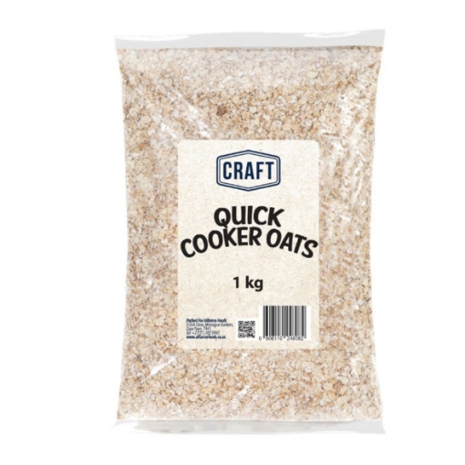 Picture of CRAFT GLUTEN FREE QUICK COOKER OATS 1KG