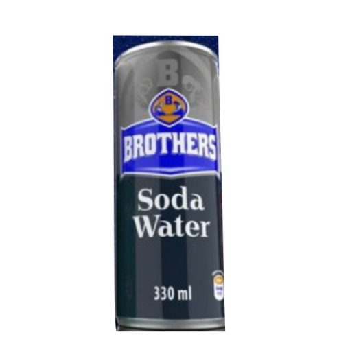 Picture of BROTHERS SODA WATER CANS 24x330ml