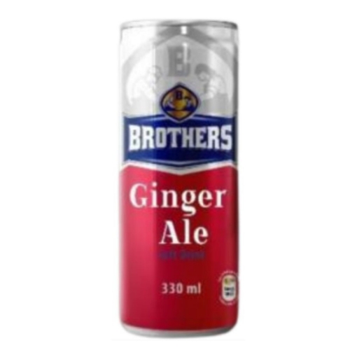 Picture of BROTHERS GINGER ALE CANS 6x330ml