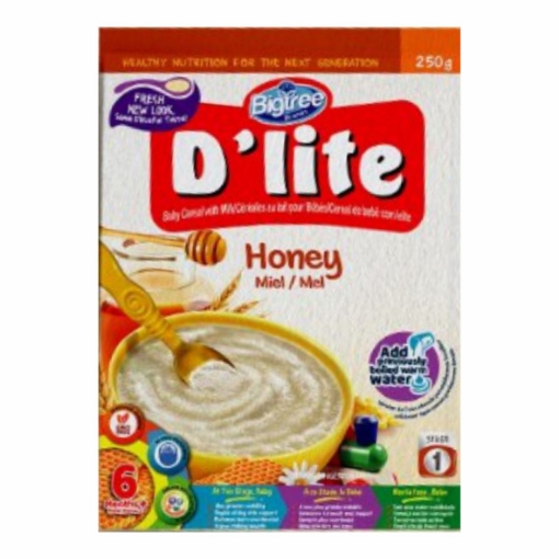 Picture of D'LITE HONEY BABY CEREAL 250g  