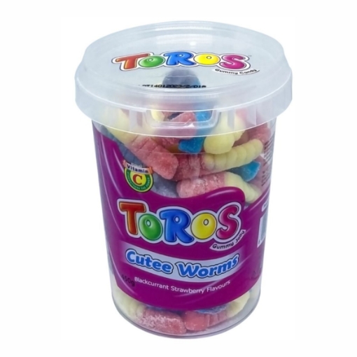 Picture of TOROS CUTEE WORMS JELLIES 450g