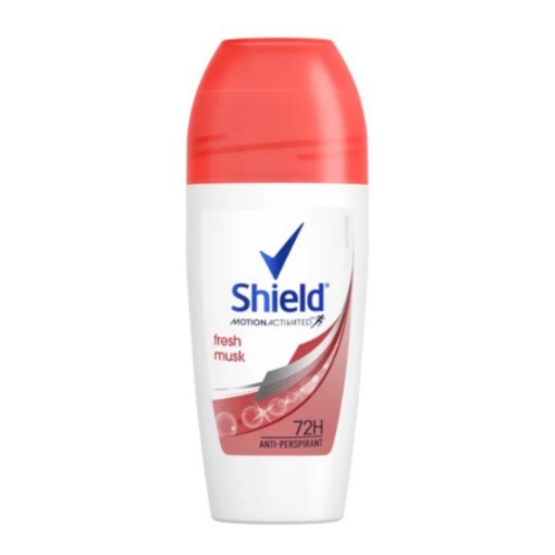 Picture of SHIELD FRESH MUSK LADIES ANTI-PERSPIRANT ROLL ON 50ml 