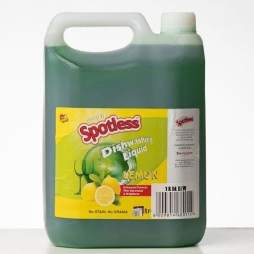 Picture of SPOTLESS DISHWASHING LIQUID - LEMON 5L