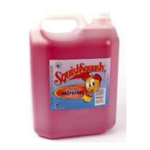 Picture of SQUISH SQUASH RASBERRY JUICE 5L 