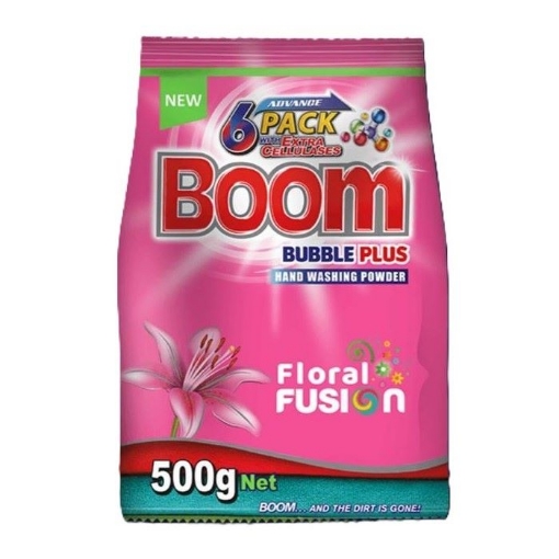 Picture of BOOM HAND WASHING POWDER FLORAL FUSION 500g