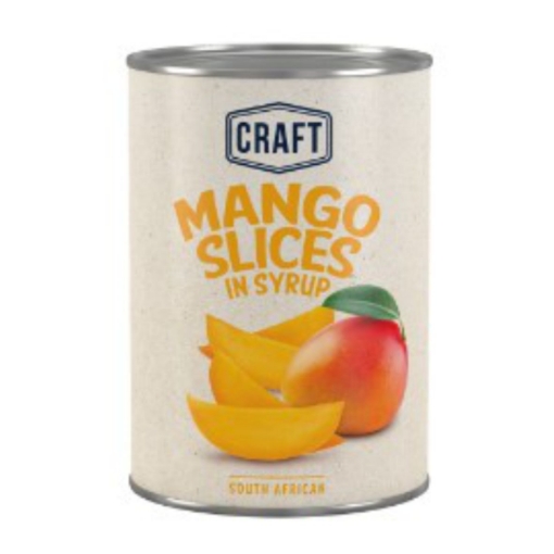 Picture of CRAFT MANGO SLICES IN SYRUP 425g 