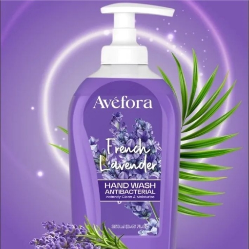 Picture of AVEFORA HANDWASH - FRENCH LAVENDER 500ML 