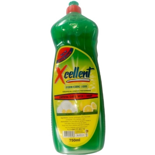 Picture of XCELLENT DISHWASHING LIQUID LEMON 750ml