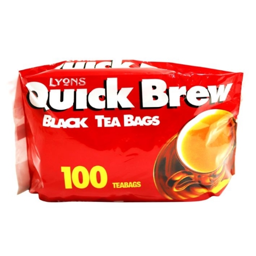 Picture of LYONS QUICK BREW TEABAGS 100s