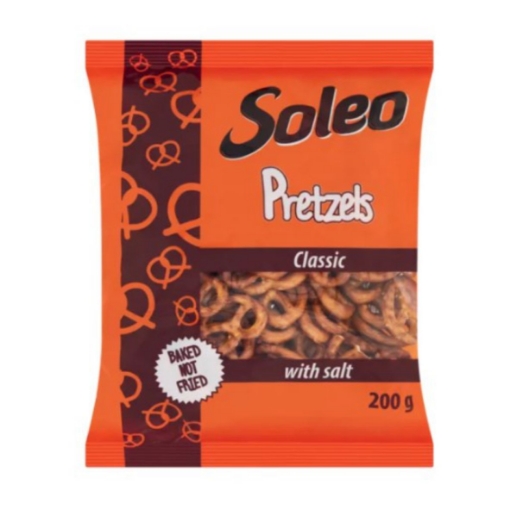 Picture of SOLEO CLASSIC SALT PRETZELS 200g 