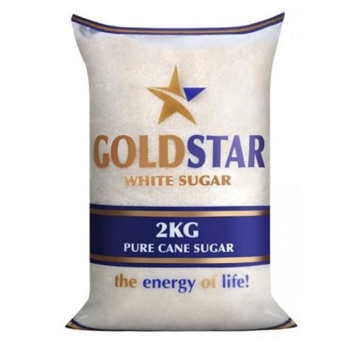 Picture of GOLD STAR WHITE SUGAR 2KG