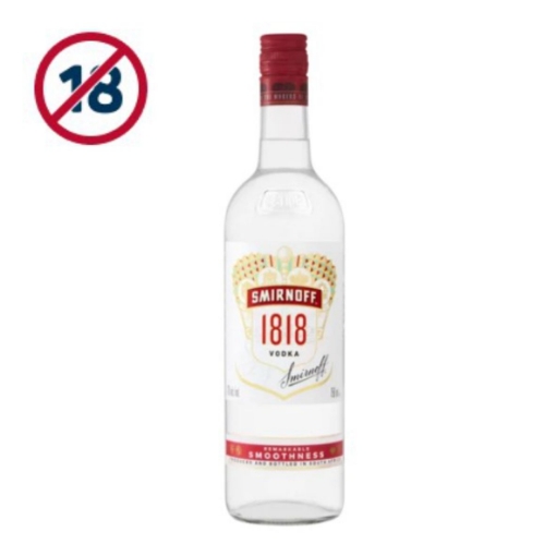 Picture of SMIRNOFF 1818 VODKA BOTTLE 750ML