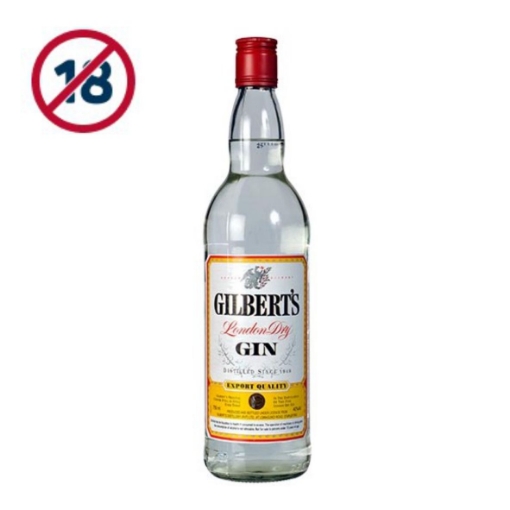 Picture of GILBERTS LONDON DRY GIN BOTTLE 750ML 