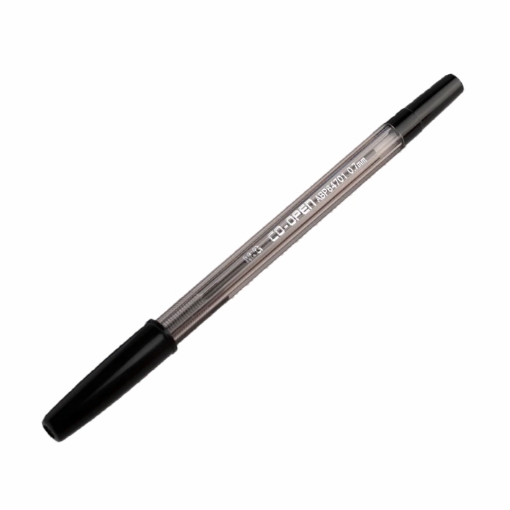 Picture of M&G BLACK BALLPEN CO-OPEN 0.7mm