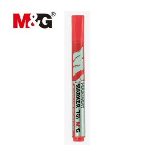 Picture of M&G ROUND TIP RED PERMANENT MARKER  