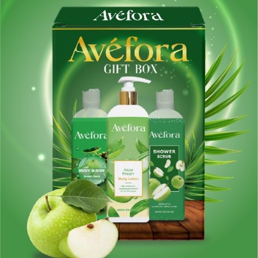 Picture of AVEFORA GREEN APPLE LUXURY GIFT SET