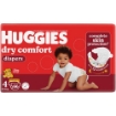 Picture of HUGGIES DRY COMFORT NAPPIES - SIZE 4, 1x66