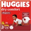 Picture of HUGGIES DRY COMFORT NAPPIES - SIZE 3, 1x76