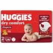 Picture of HUGGIES DRY COMFORT NAPPIES - SIZE 2, 1x66