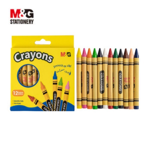 Picture of M&G 12 COLORS SMALL CRAYONS