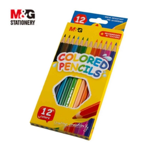 Picture of M&G WOODEN 12 COLOUR PENCIL