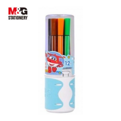 Picture of M&G 12 COLOURS WASHABLE FELT PEN