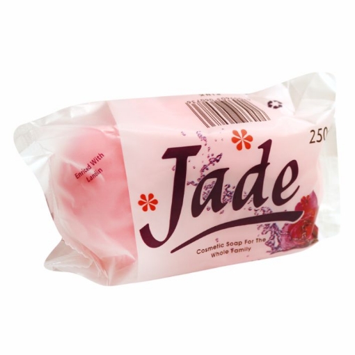 Picture of JADE LANOLIN PINK COSMETIC BATHING SOAP 250g