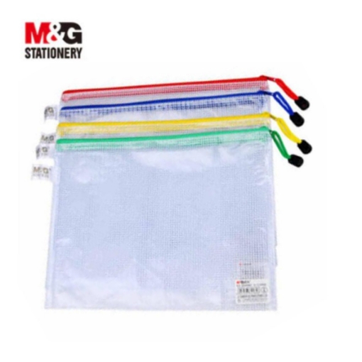 Picture of M&G A5 MESH ZIPPER BAG 